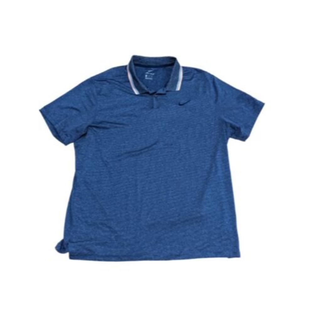 Dri-Fit Vapor Control Stripe Short Sleeve Polo Blue XXL AT8900-492